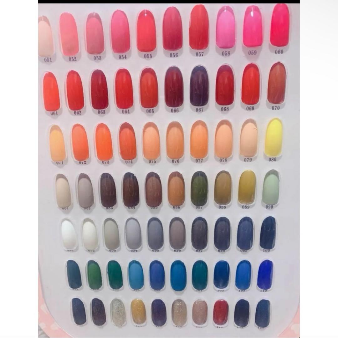 【期間限定お値下げ】お買得品！カラージェル120本 +付属コート4本