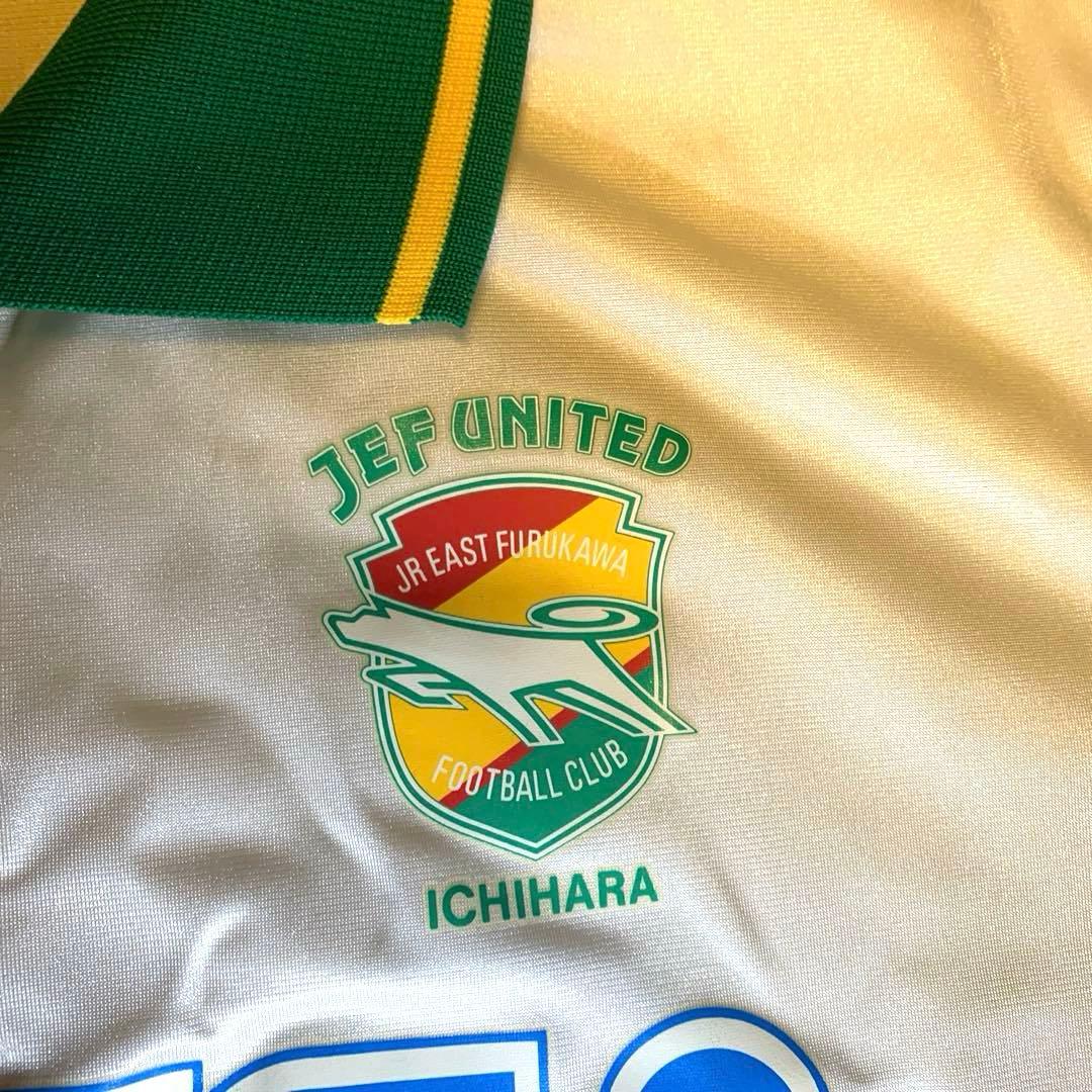 希少】JEFUNITED市原 ユニフォームASICS93年製SEGA Oサイズ - メルカリ