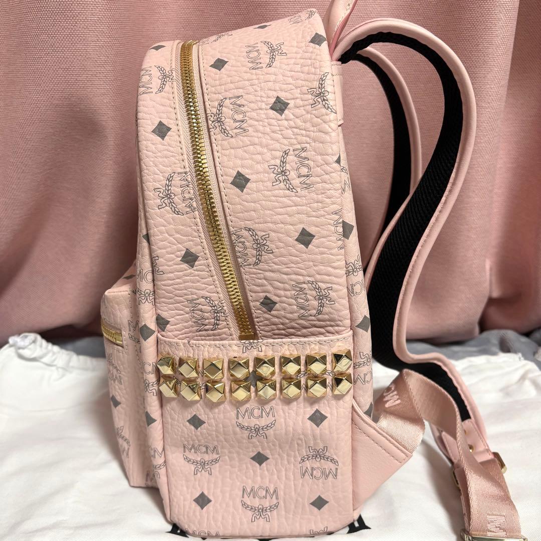 MCM リュック バックパック パウダーピンク