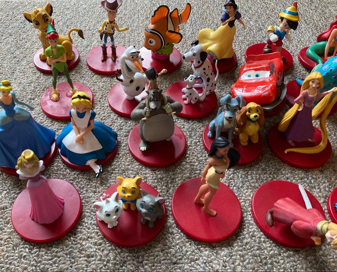 ディアゴスティーニ ディズニー マジカルオーディオ絵本 フィギュア31点セット★