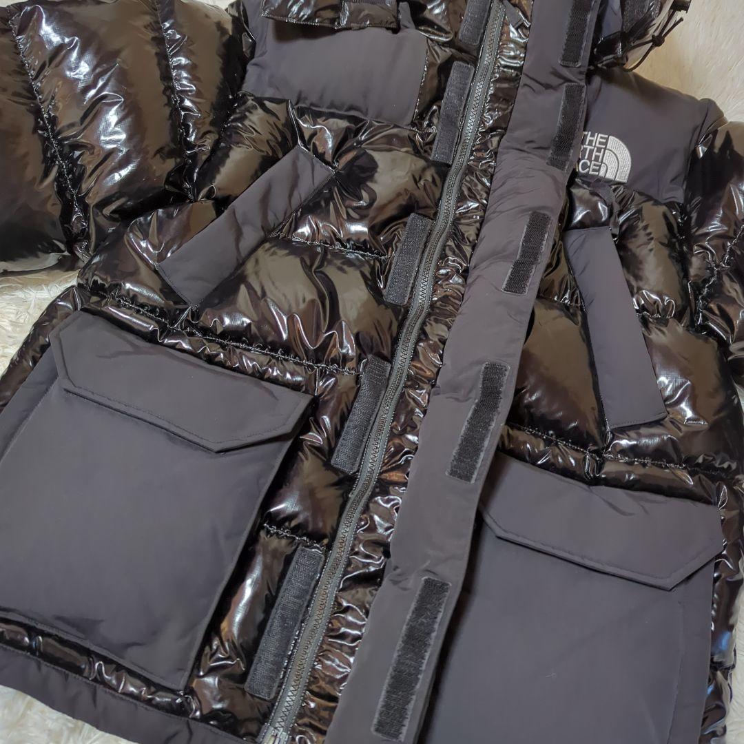 ✩未使用✩ノースフェイス×シュプリーム ダウンジャケット　 フード付　 S