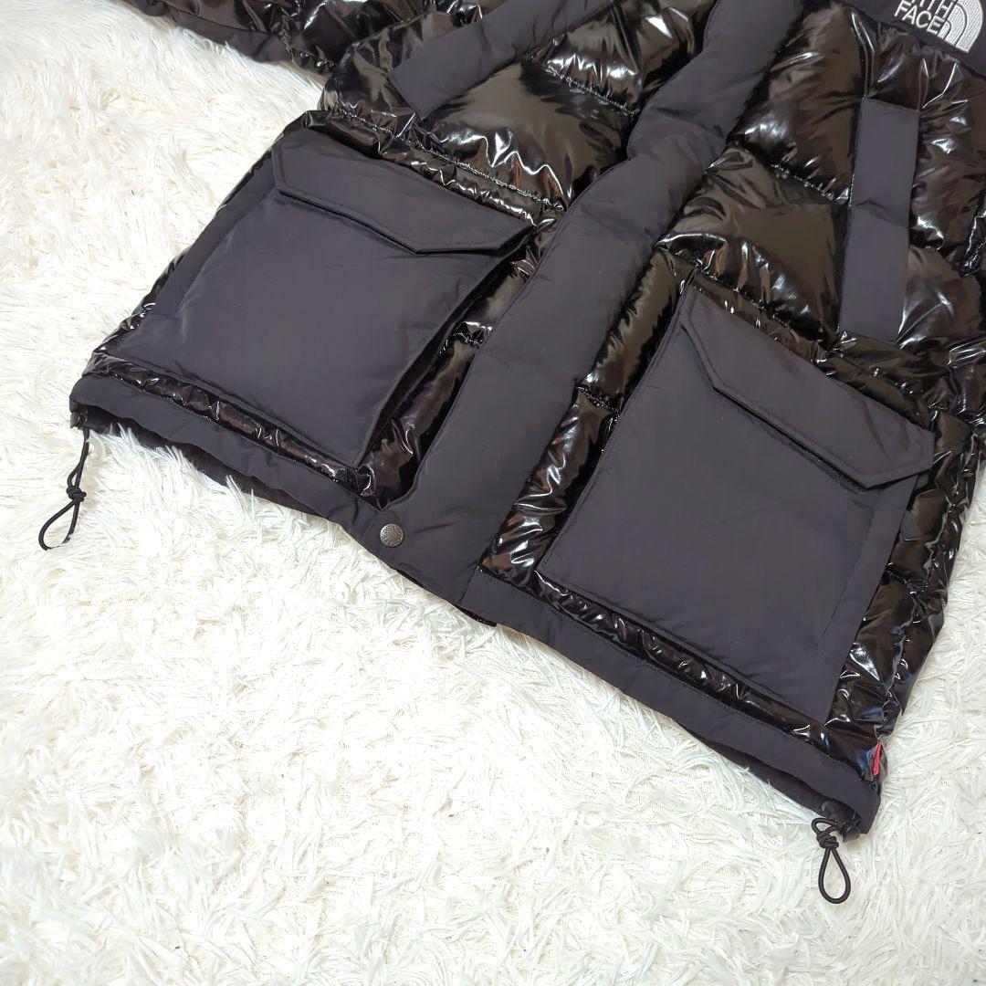✩未使用✩ノースフェイス×シュプリーム ダウンジャケット　 フード付　 S