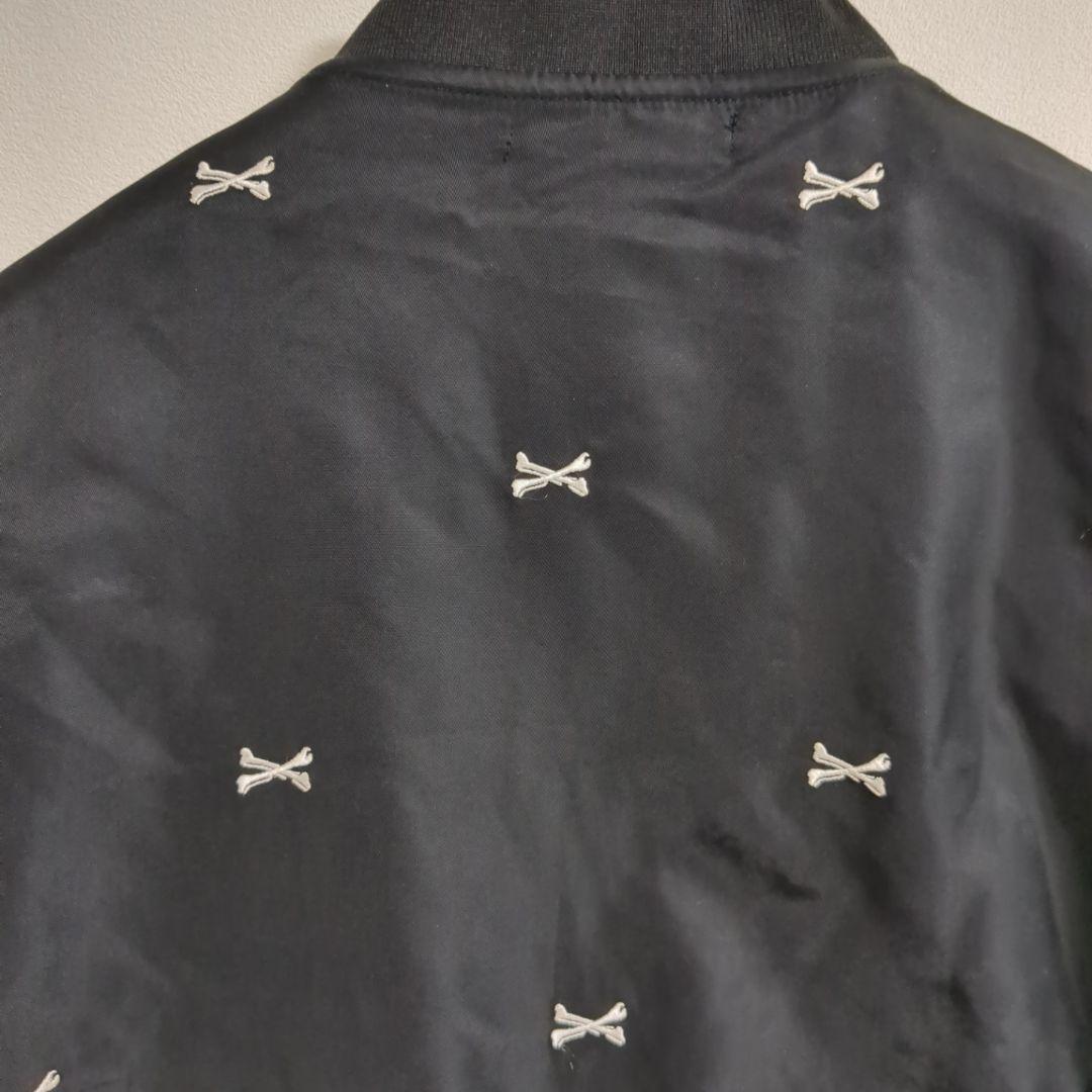 WTAPS CROSS BONE TEAM JACKET 黒 クロスボーン