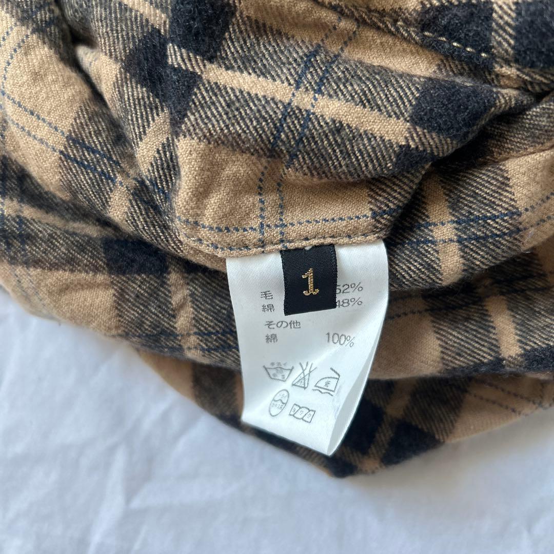 キャピタル　ウールタータンチェックサルエルパンツ サイズ1 KAPITAL