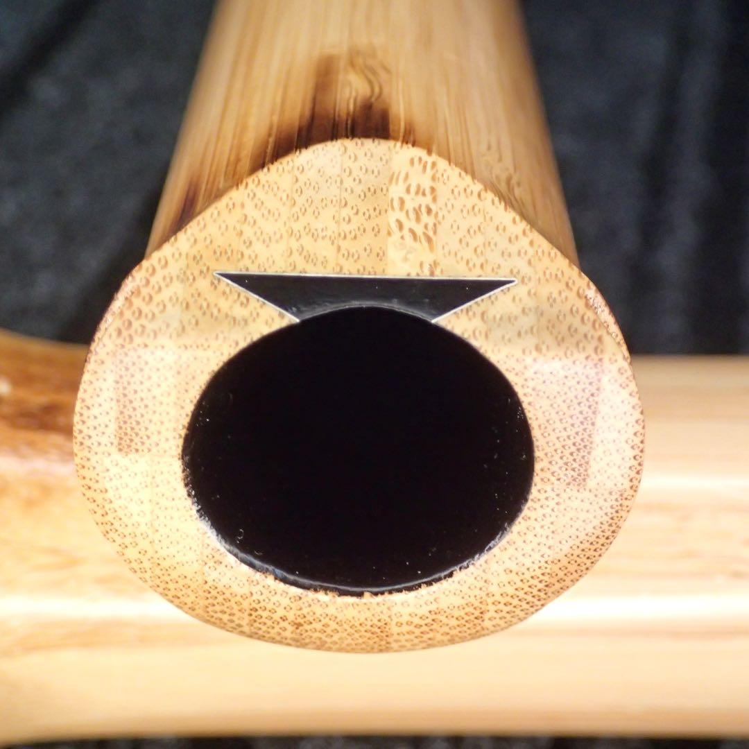 尺八 蝴蝶 高級合竹曲管 二尺三寸管