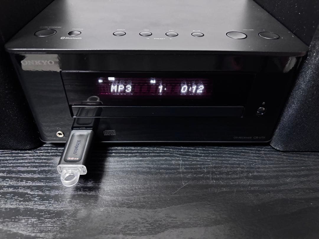 ONKYO CR-U1X（X-U1X）CDコンポ Bluetoothリモコン付き