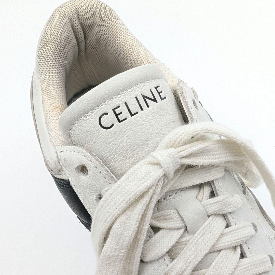 CELINE セリーヌ ブロックスニーカー 厚底 ホワイト