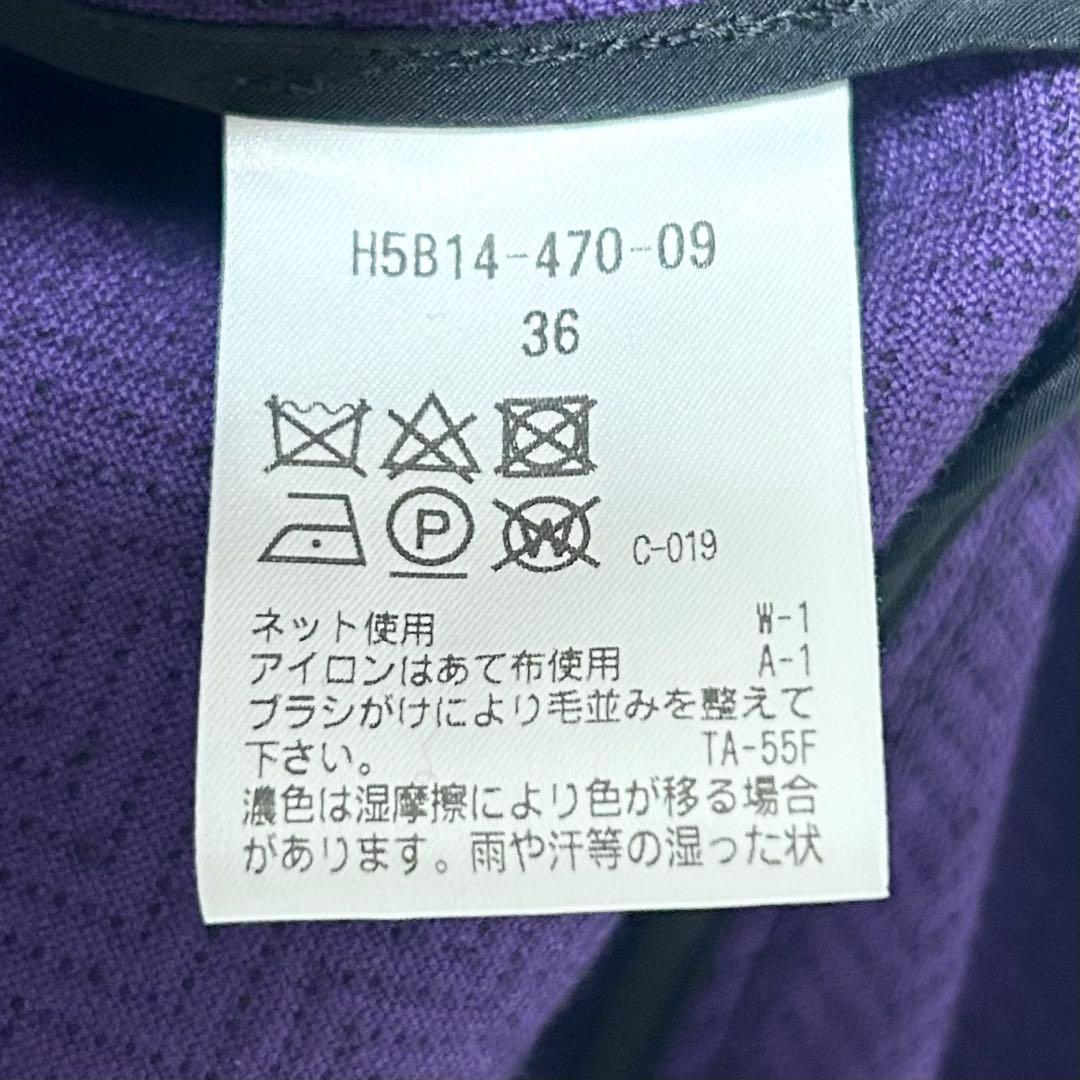 マッキントッシュフィロソフィー　WELBURY NO COLLAR 黒　36