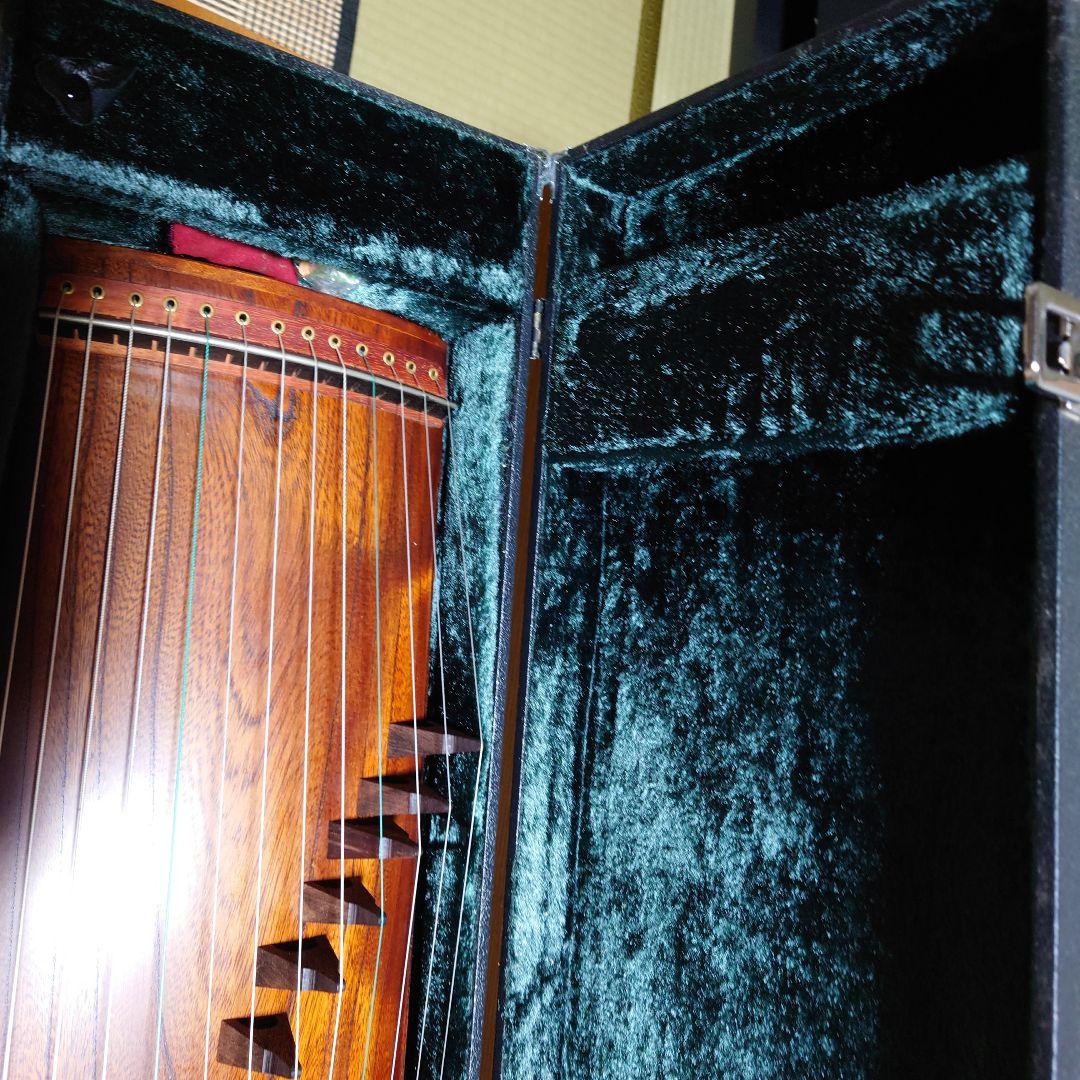 木製琴 13弦 黒ケース - メルカリ