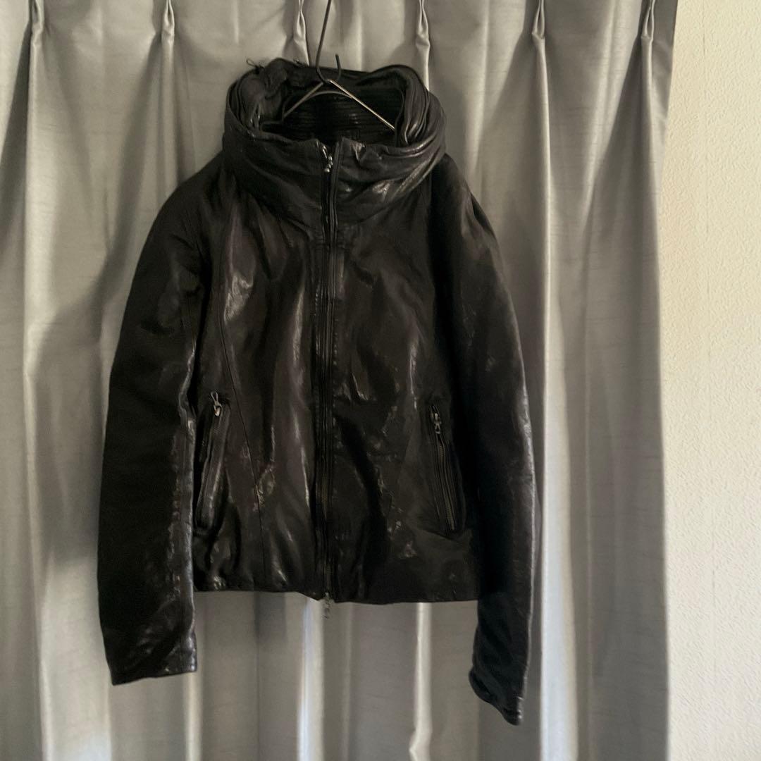 00s Archive goa ヴィンテージジャケットブラックレザー