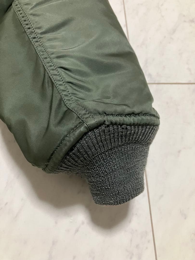 70s MA-1 フライトジャケット 実物 アルファ社製 M USA製