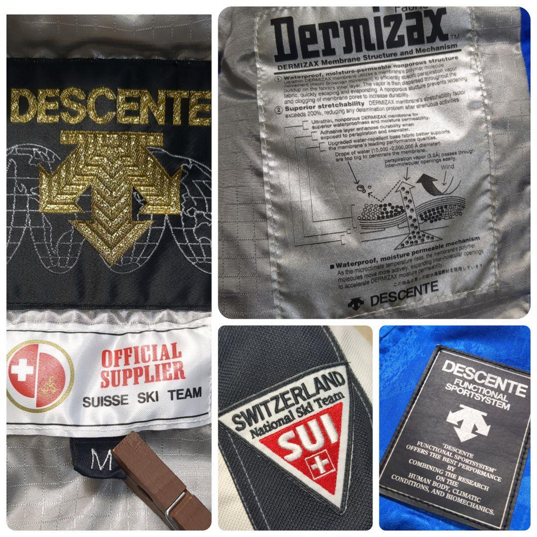【レア✨DESCENTE✨M】スイス レプリカ スキー ウェア 上下セット