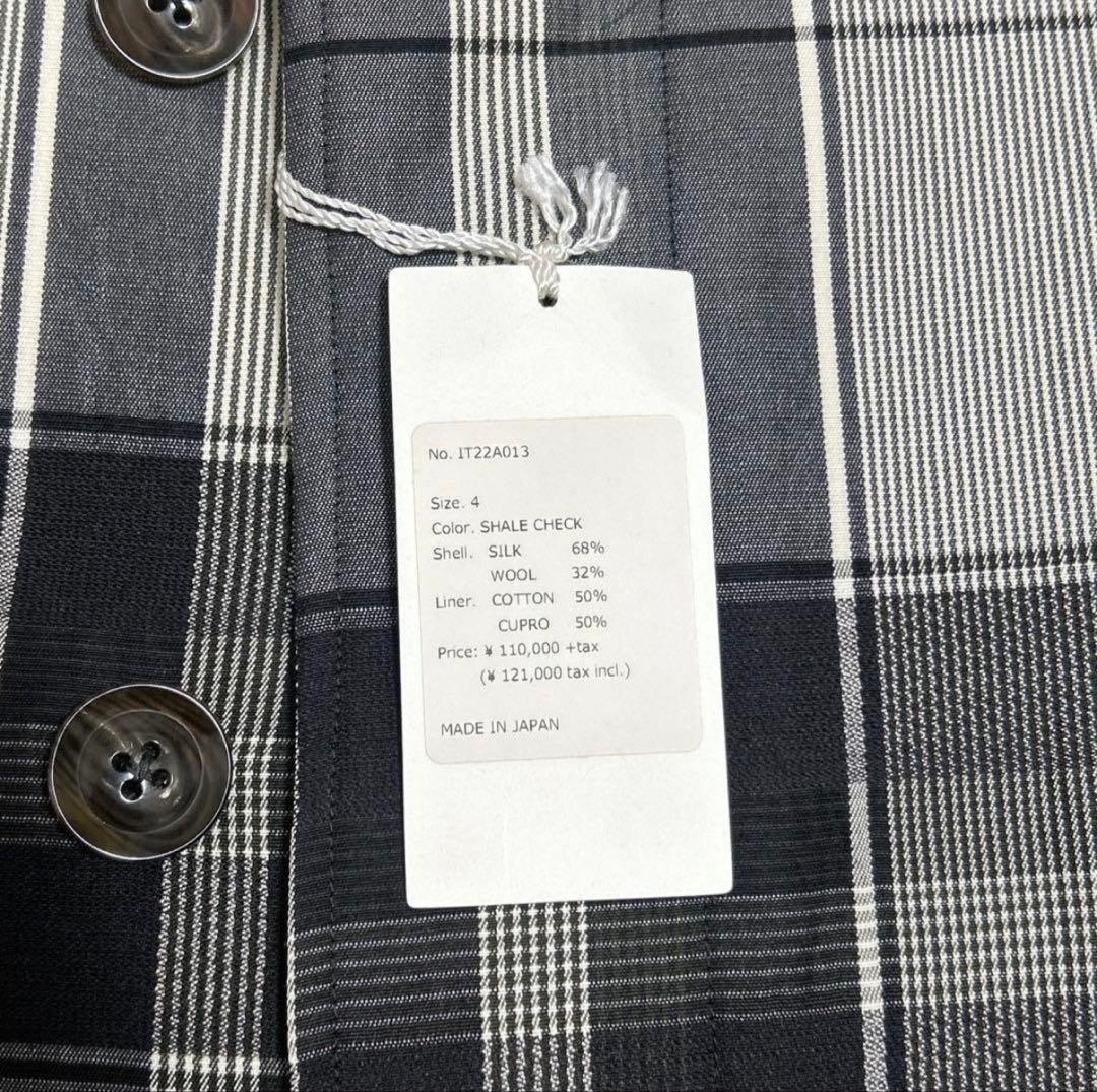 定価12万 希少品 新品　INTERIM インテリム バルマカーンコート