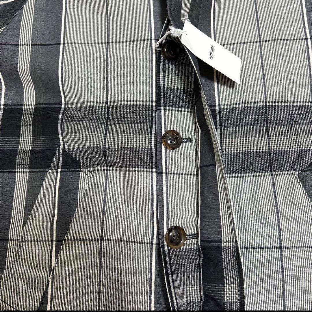 定価12万 希少品 新品　INTERIM インテリム バルマカーンコート