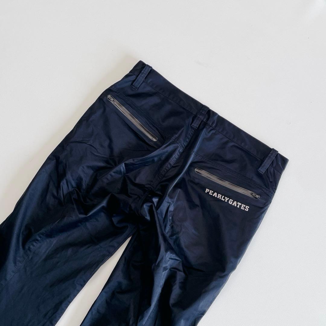 パーリーゲイツ ロングパンツ 4/M 蓄熱 ネイビー　PEARLY GATES