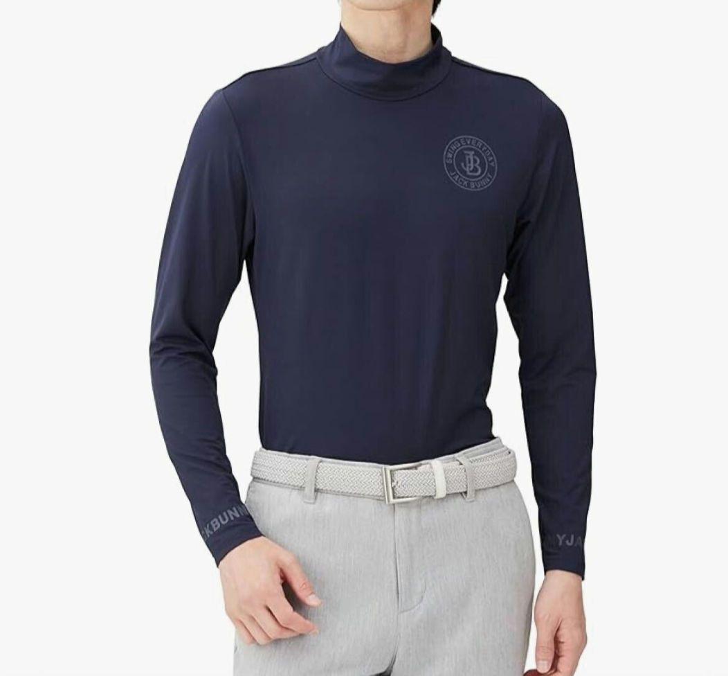 新品Jack Bunny(ジャックバニー) メンズ長袖シャツゴルフウェア