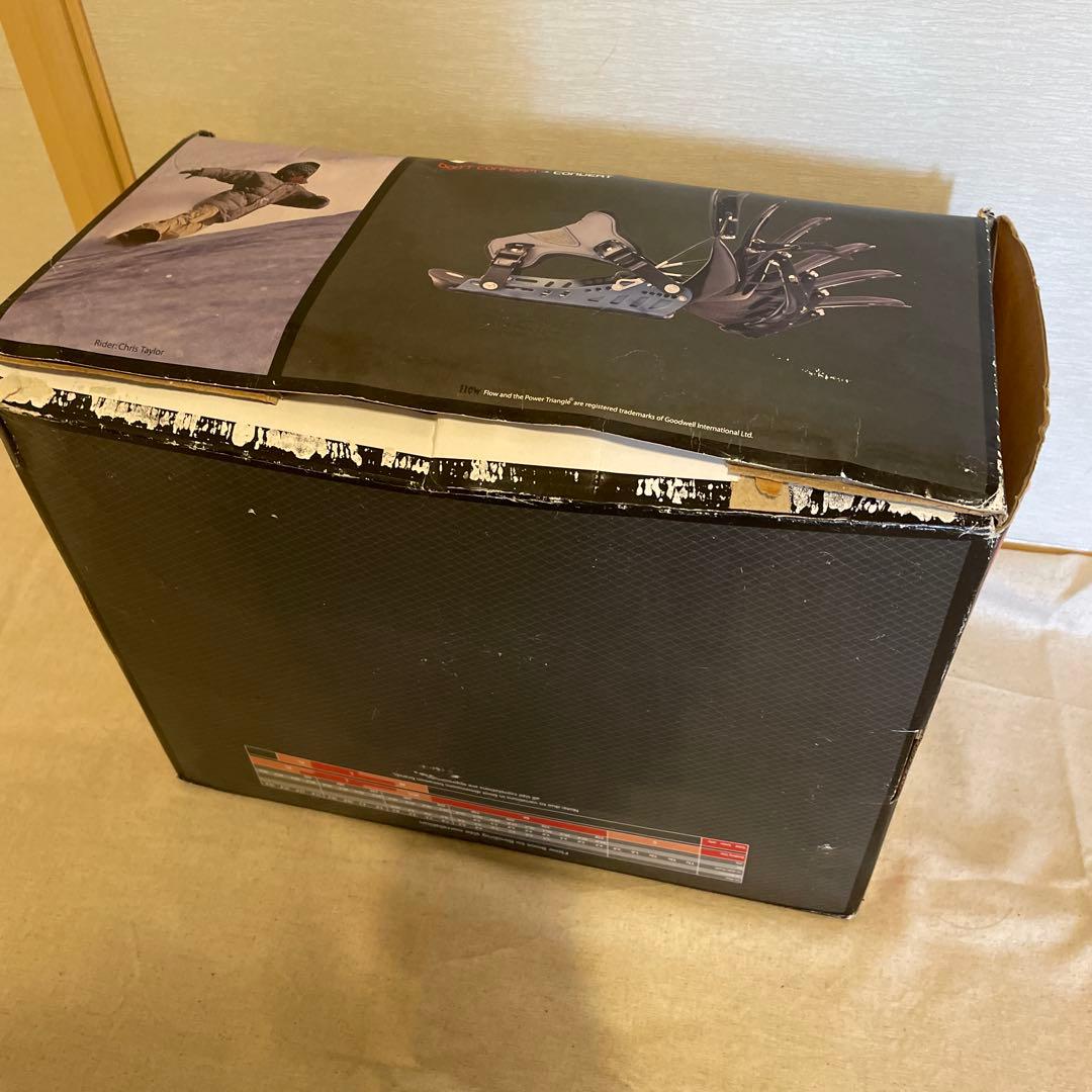 メンズ　FLOWスノーボードビンディング ブラックLサイズ