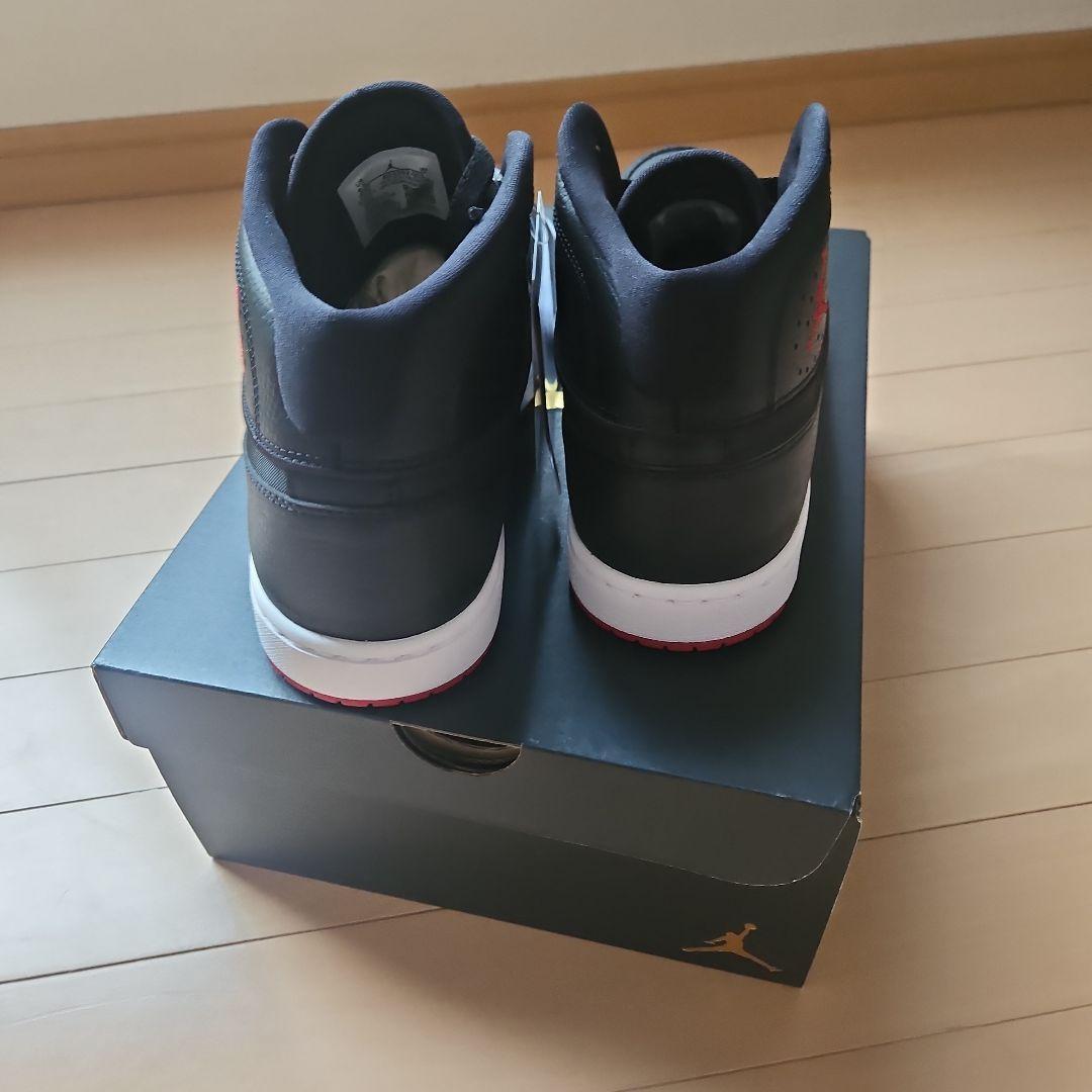 Air Jordan ブラック/レッド ハイカットシューズ