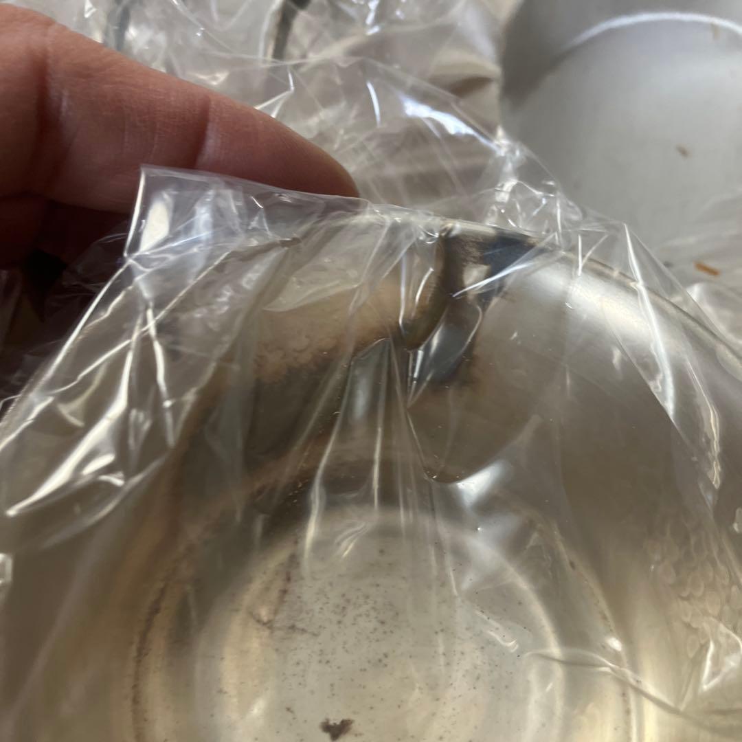 新品　松坂屋の氷用銀食器セット