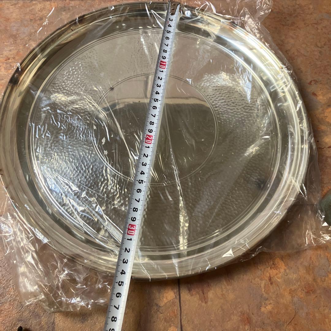 新品　松坂屋の氷用銀食器セット