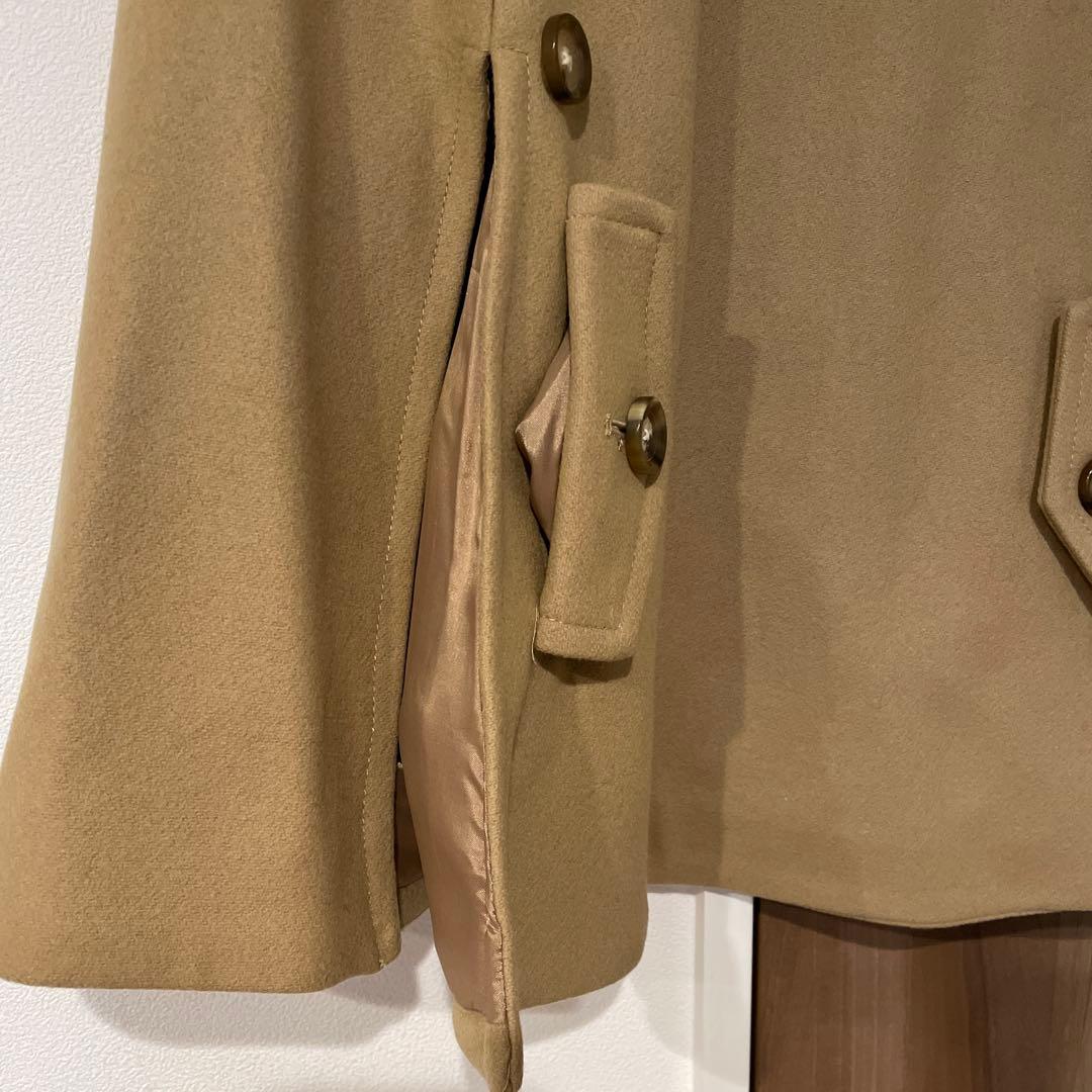 MICHAEL KORS ベージュ ケープコート XXS 未使用 ポンチョ お得