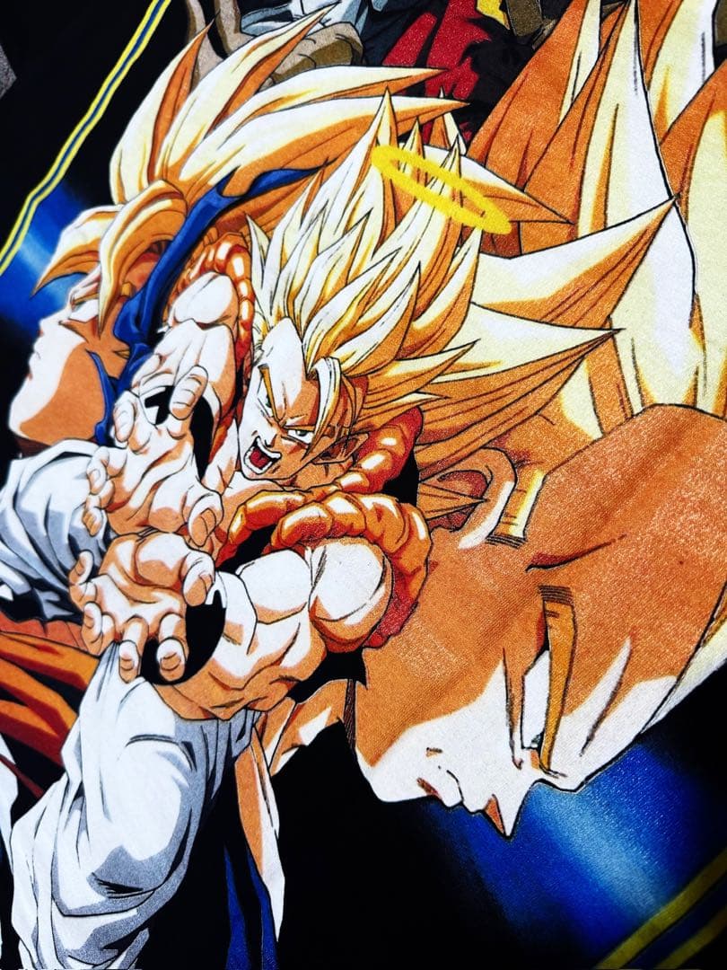 ドラゴンボール アニメTシャツ ゴジータ 悟空 ベジータ ジャネンバ XLサイズ