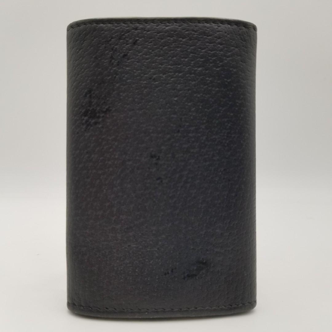 美品 GUCCI グッチ キーケース マーモント GGロゴ 6連 レザー