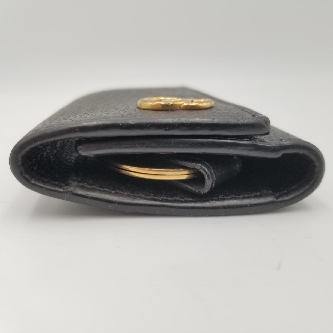 美品 GUCCI グッチ キーケース マーモント GGロゴ 6連 レザー