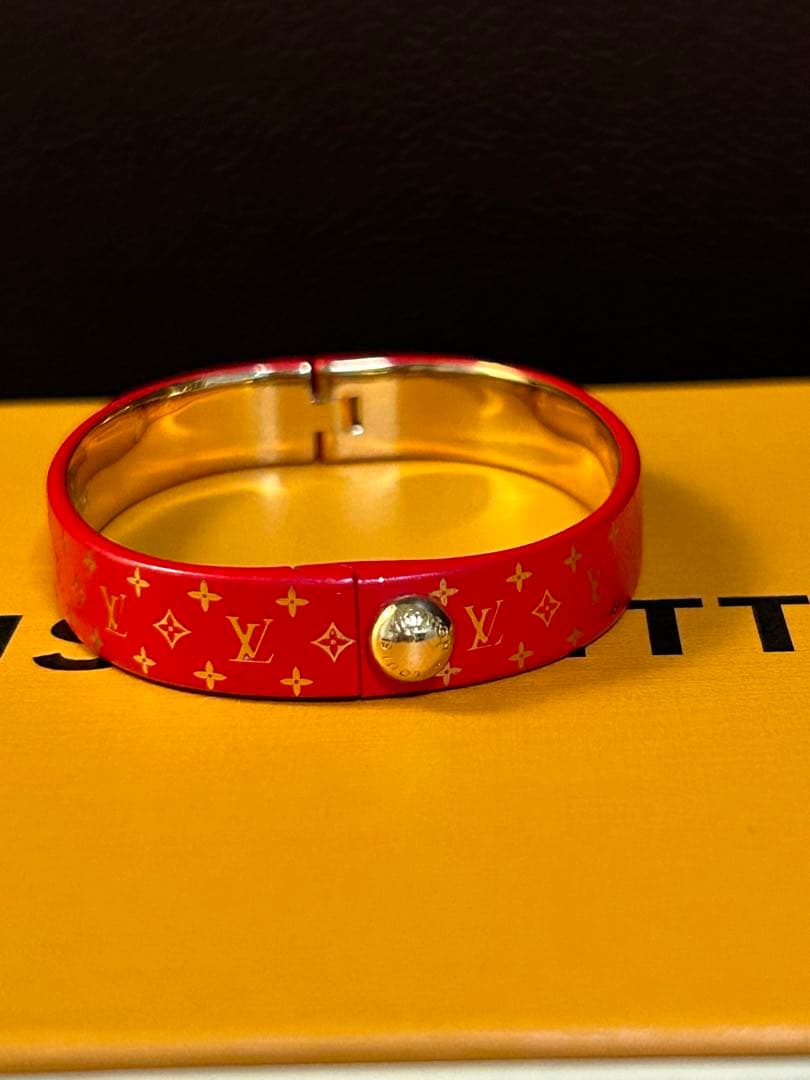 LOUIS VUITTON カフ ナノグラム バングル/ブレスレット