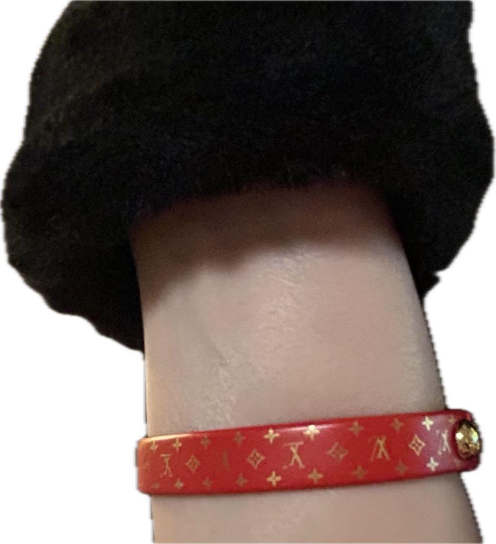 LOUIS VUITTON カフ ナノグラム バングル/ブレスレット