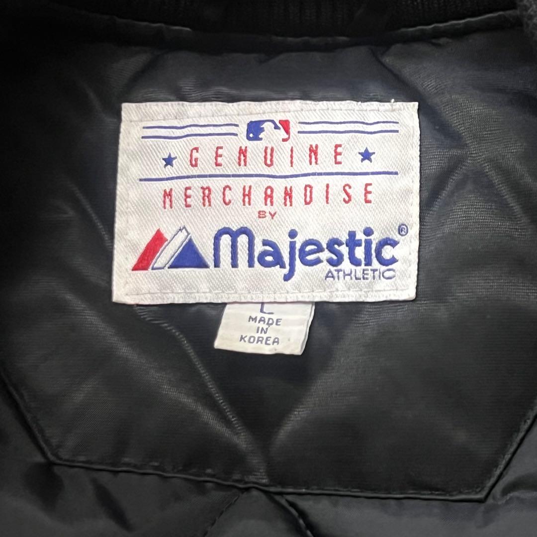 majestic マジェスティック スタジアムジャンパー MLB メッツ L