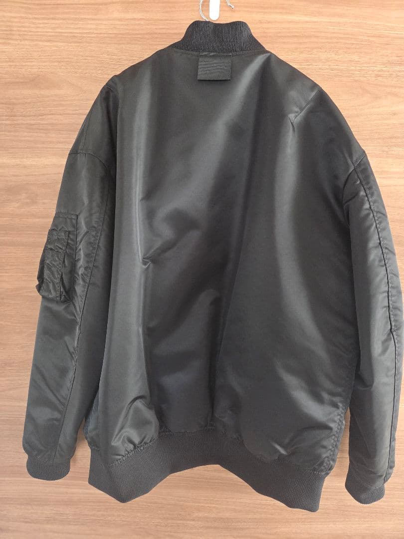 ハイブリッドダウンオーバーサイズMA-1ブルゾン