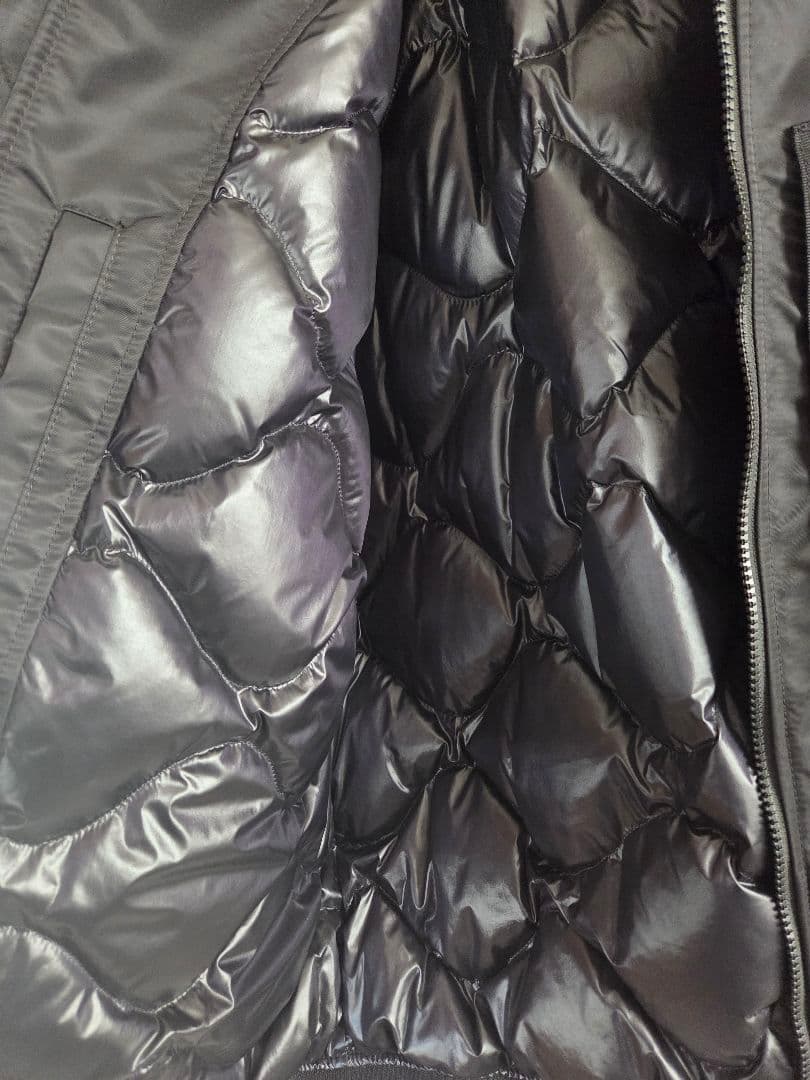 ハイブリッドダウンオーバーサイズMA-1ブルゾン