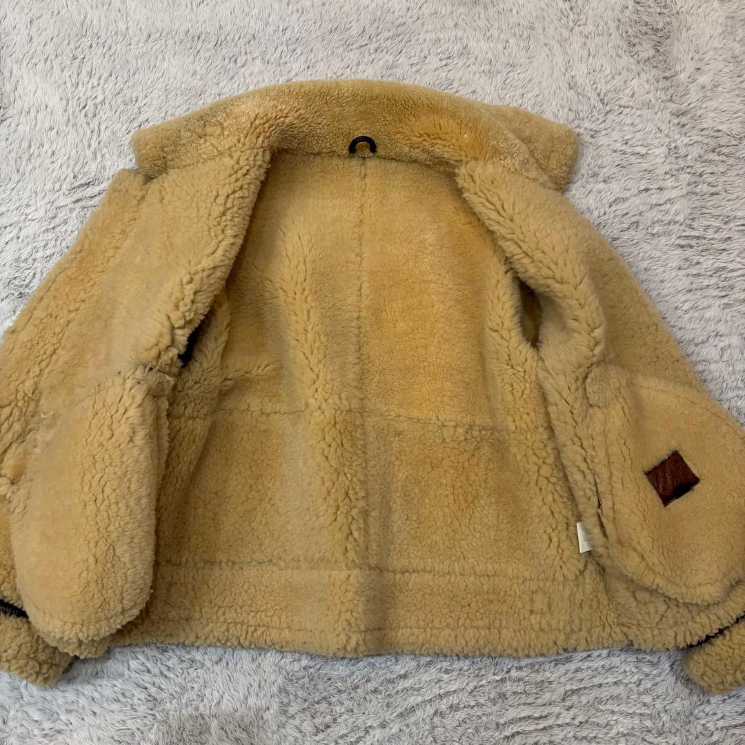 POTTAR ポッター　B-3 フライトジャケット　ムートン　短丈　肉厚　極暖