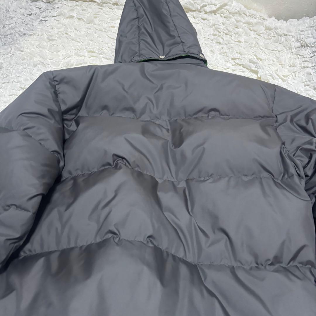 アンブロ UMBRO ベンチコート【O】グレー フード取外し可 ロング　ダウン