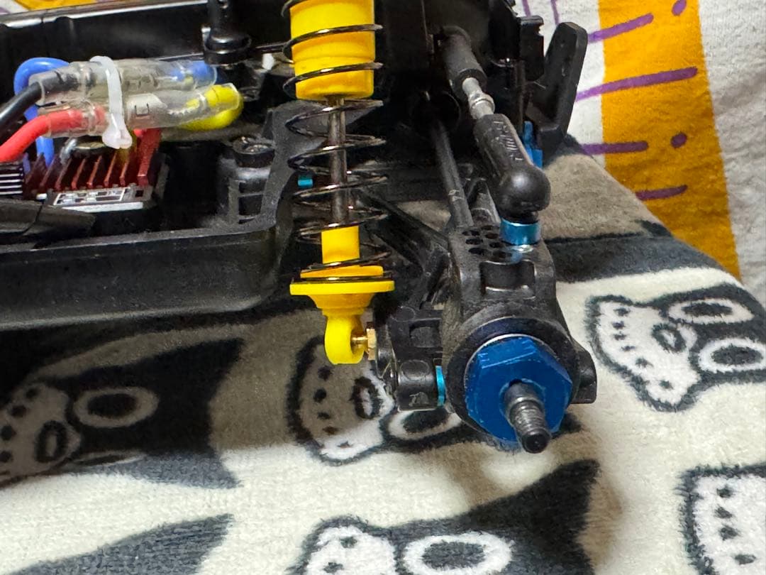 タミヤDB01ドゥルガオリジナル モーター・サーボ・ESC他オプション多数付属！