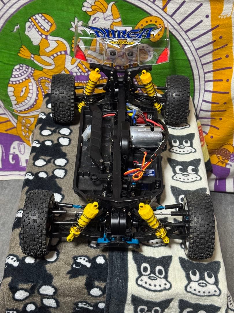 タミヤDB01ドゥルガオリジナル モーター・サーボ・ESC他オプション多数付属！