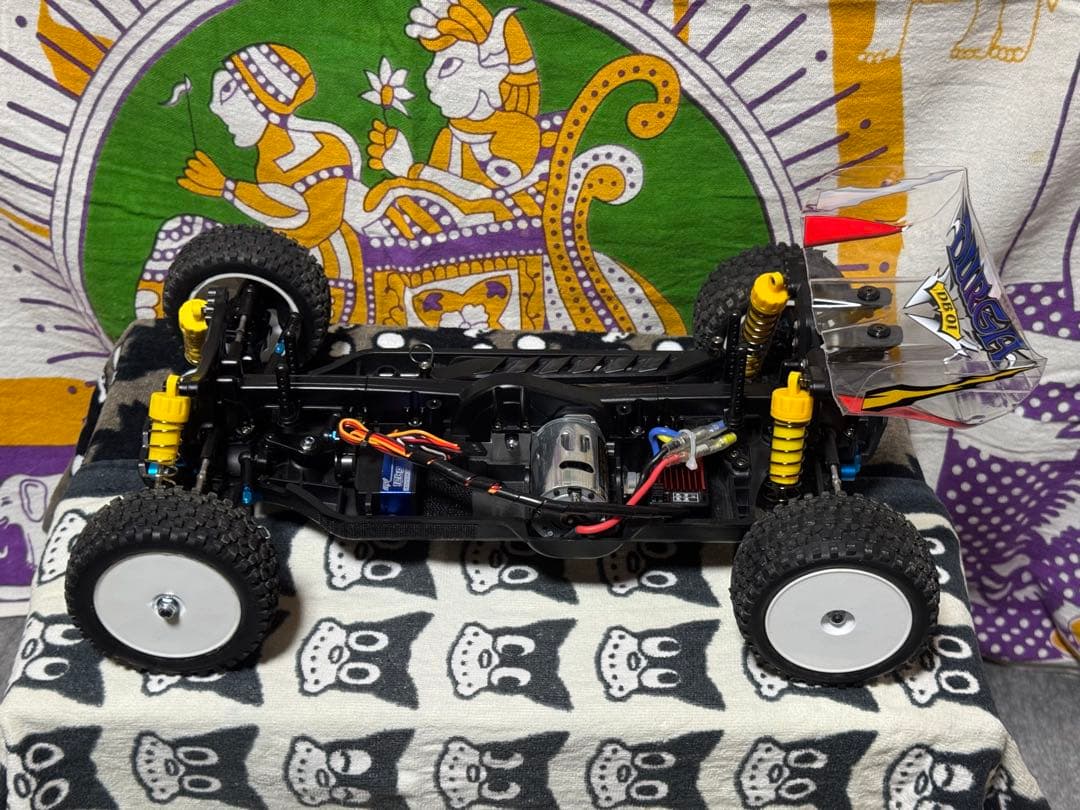 タミヤDB01ドゥルガオリジナル モーター・サーボ・ESC他オプション多数付属！