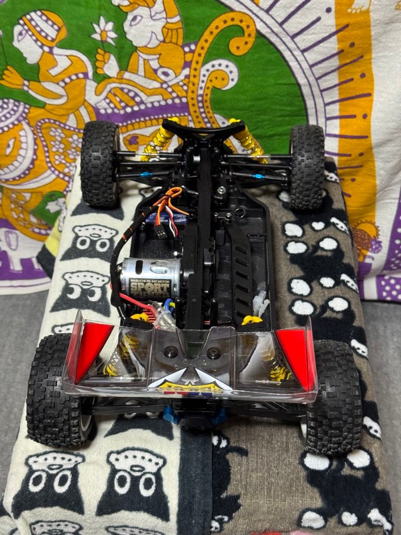 タミヤDB01ドゥルガオリジナル モーター・サーボ・ESC他オプション多数付属！