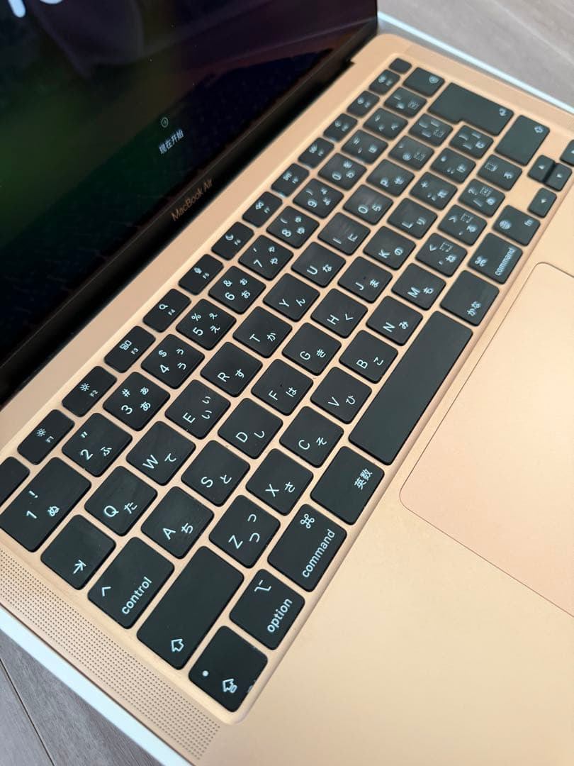 MacBook Air ゴールド(M1、2020)8GB 512GB