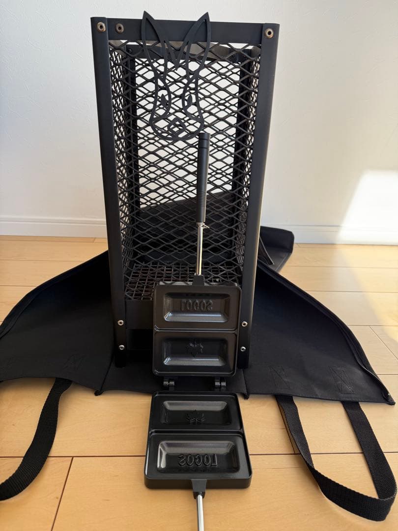 マルデカサターテ(DOD)＋ホットサンドパン(ロゴス)