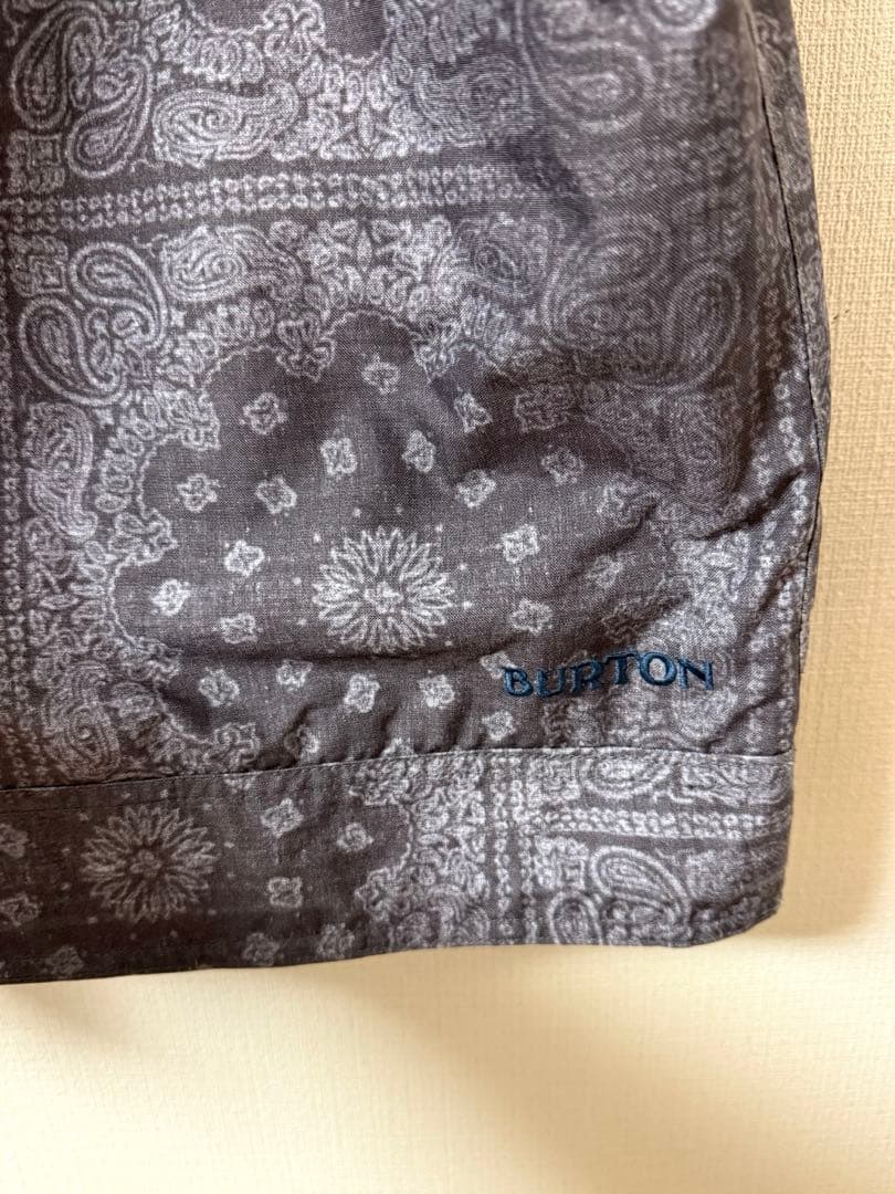 バートン　スノボウェア　ペイズリー柄　size M