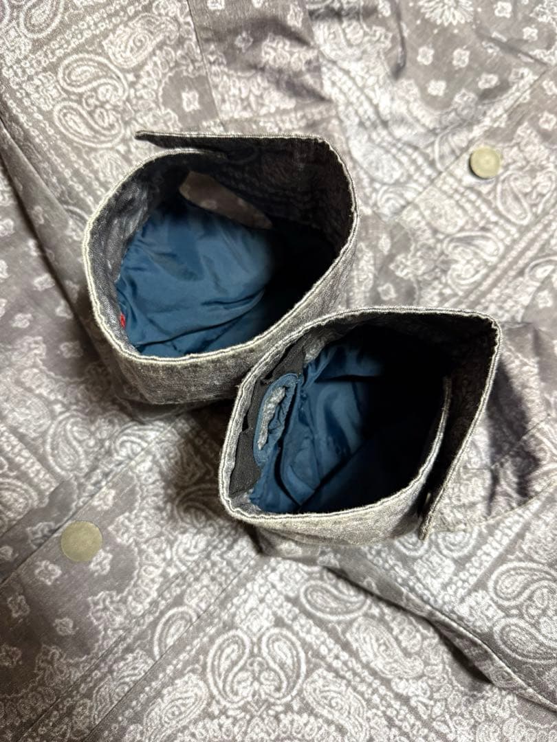 バートン　スノボウェア　ペイズリー柄　size M