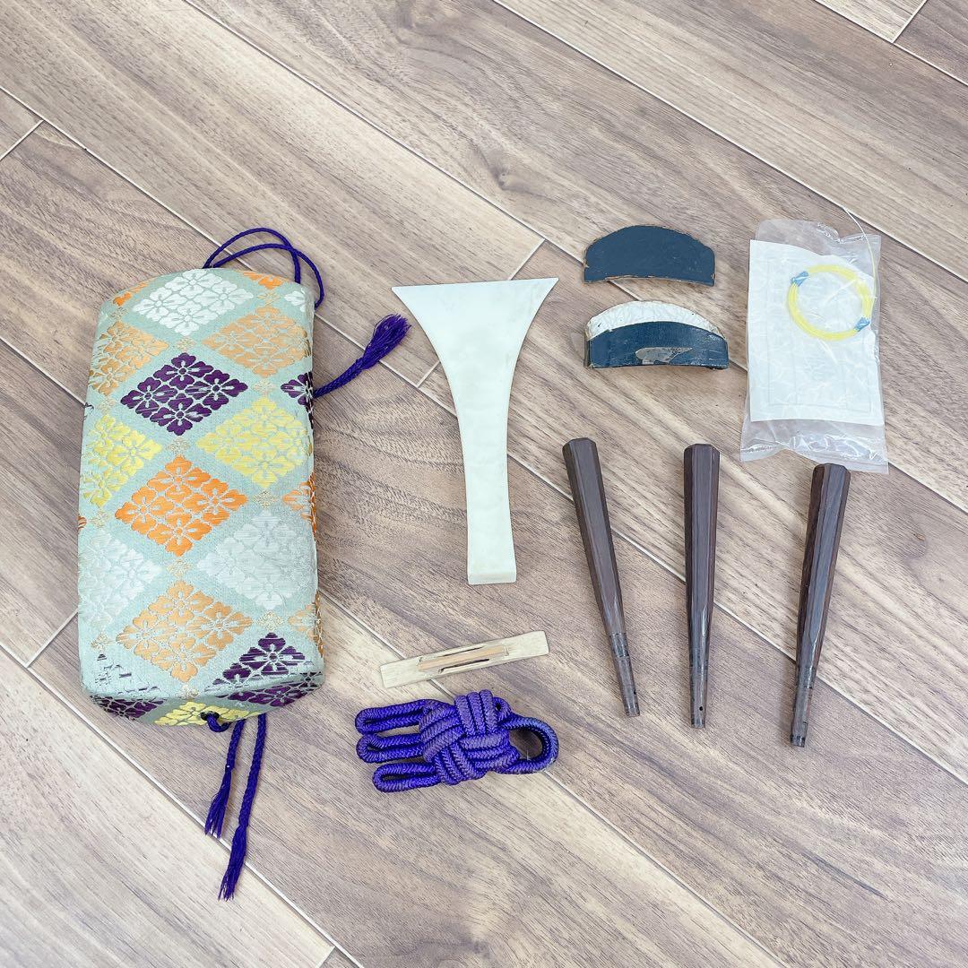 三味線 細棹 花梨 平溝 丸打胴 鳩胸 犬皮 和楽器 - メルカリ