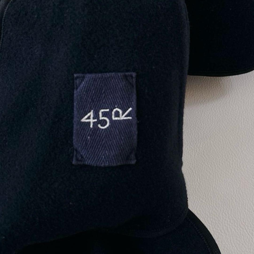 【裕】45R メルトンコート パイルカット ロゴ刺繍 近年 ストラップ M