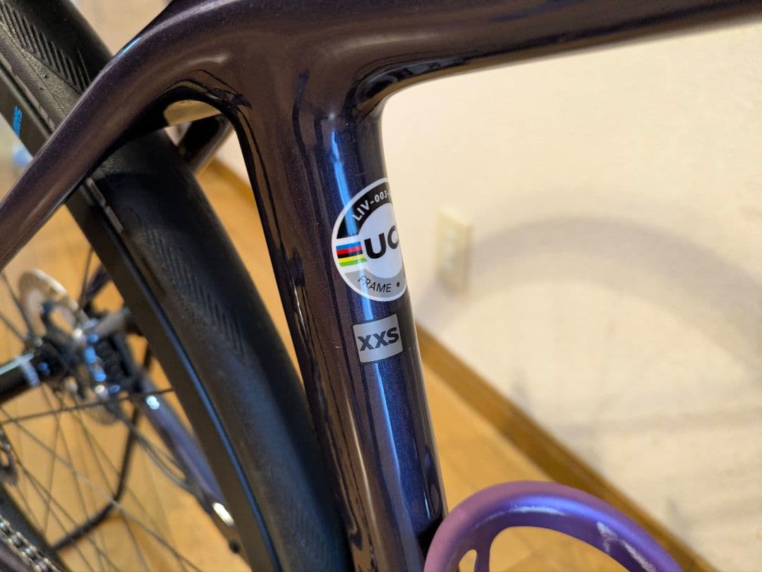 自転車本体 LIV LANGMA ADVANCED 1 DISC KOM 2022 XXS