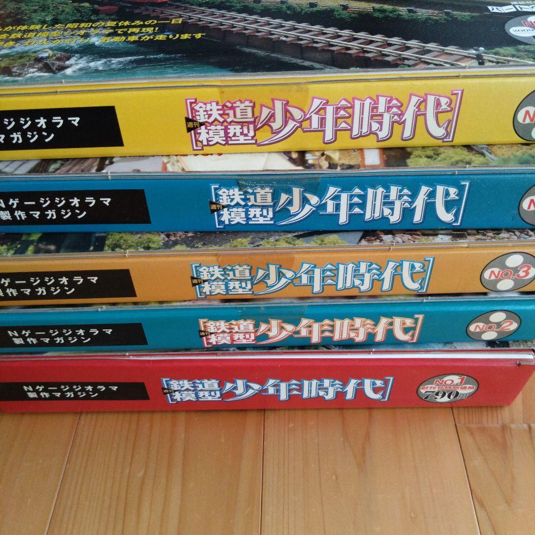 鉄道模型 少年時代 創刊号〜No.5