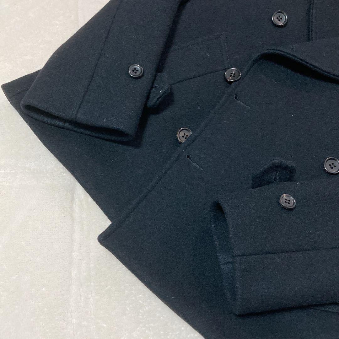 【美品】貴重 ジョンローレンスサリバン 中綿 ショート丈 ピーコート 38 BK