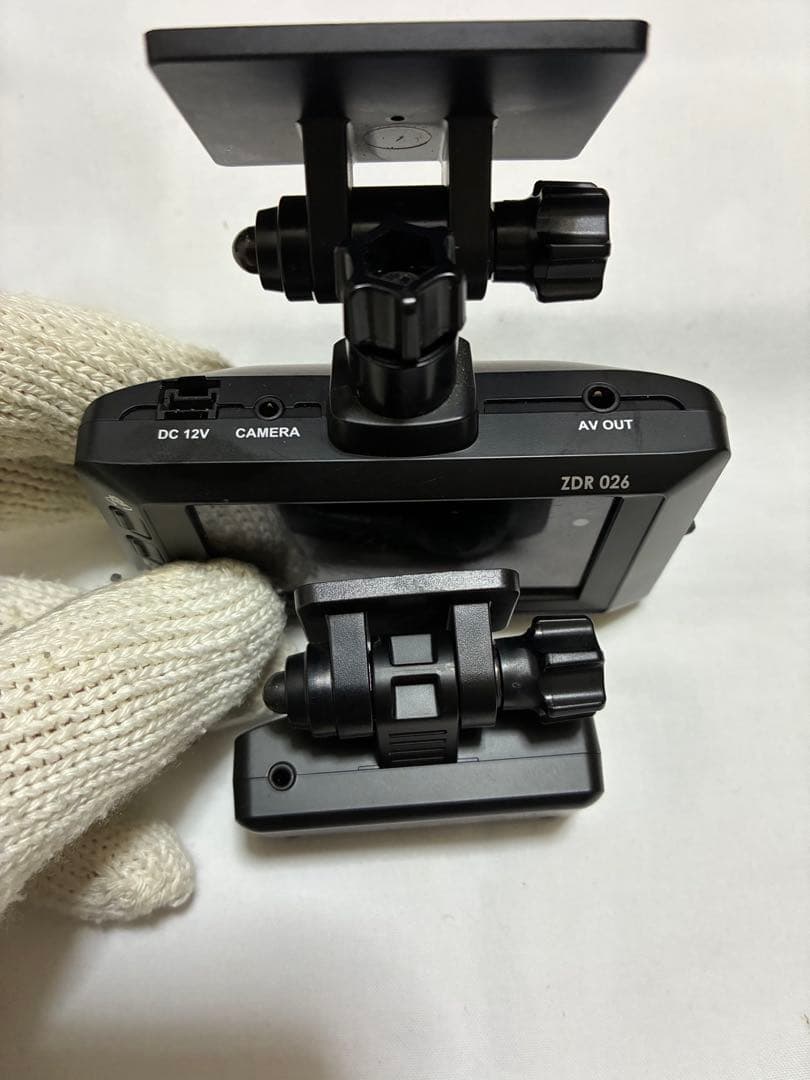 コムテック ZDR 026ドライブレコーダー前後カメラ　(127)