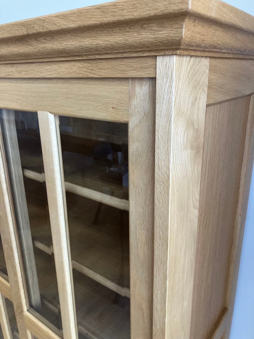 ナラ材 ブックボード 引戸 展示品